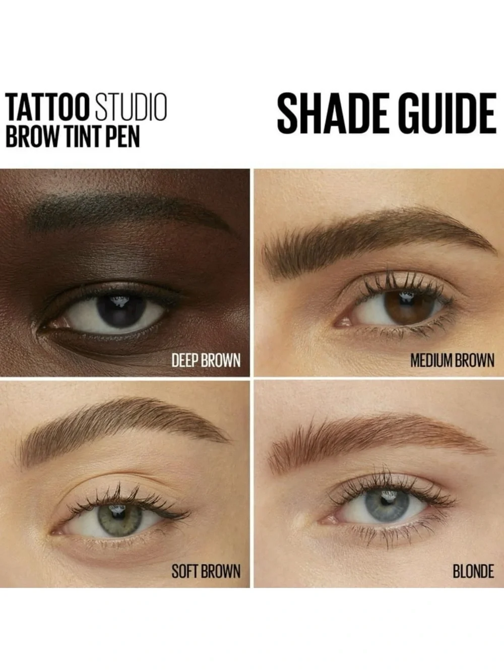 3/$12 Maybelline 355 Soft Brown Tattoo Studio Brow Tint Pen